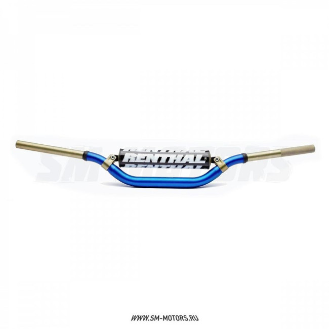 Руль алюминиевый RENTHAL TWINWALL MX/Enduro 994-01-BU (810 x 99 мм) синий