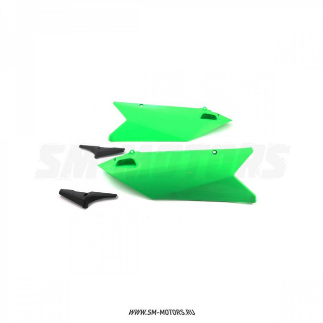 Боковые обтекатели задние (пара) YCF BIGY зеленые